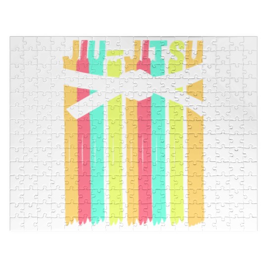 Jiu Jitsu Design Bjj Lover Jigsaw Puzzles