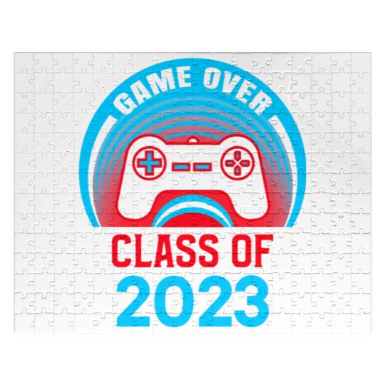 Funny Game Over Class Of 2023 Jigsaw Puzzles Students