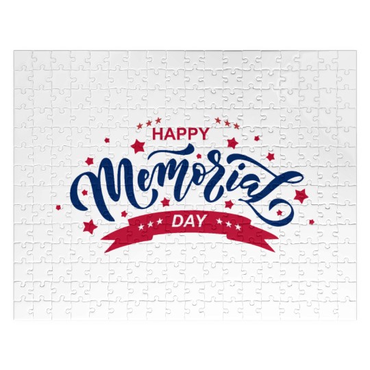 HAPPY MEMORIAL DAY Jigsaw Puzzles
