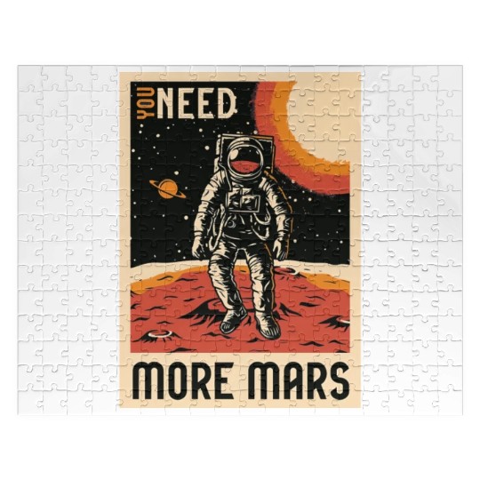 Need more mars Jigsaw Puzzles, bags, Jigsaw Puzzles, mugs, hats