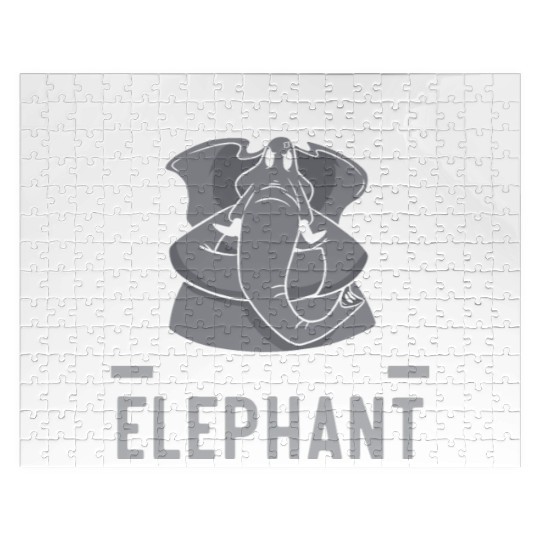 Elephant Lover Wildlife Animal Zoo Zookeeper Jigsaw Puzzles