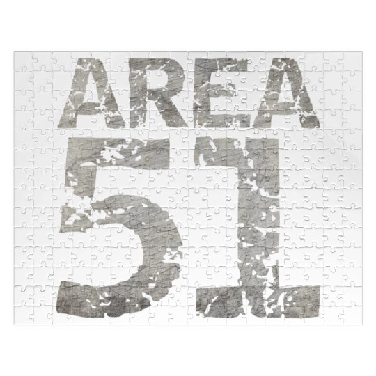 Area 51 UFO Design Jigsaw Puzzles