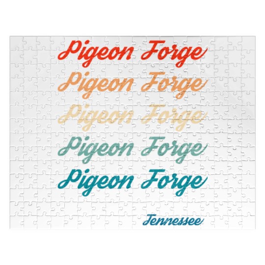 Pigeon Forge Tennessee Great Smoky Jigsaw Puzzles