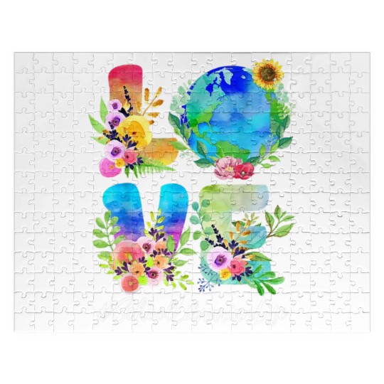 School Librarian Love World Earth Day Save The Pla Jigsaw Puzzles