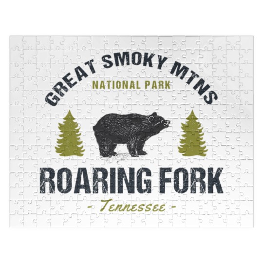Roaring Fork Great Smoky Mountains Jigsaw Puzzles