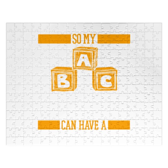 Daycare Teacher Dog Jigsaw Puzzles