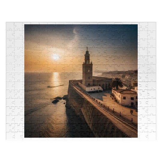 Fantasy pictures ,town Morocco ,city Rabat Jigsaw Puzzles