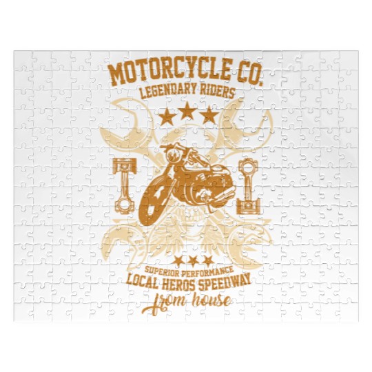 Local heroes speedway funny Jigsaw Puzzles