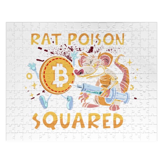 Rat Poison Squared funny Jigsaw Puzzles