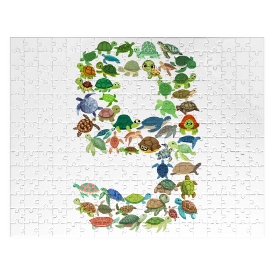 9th Birthday Sea Turtle Tortoise Theme 9 Year Old Jigsaw Puzzles