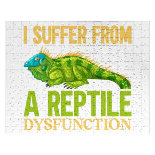 Bearded Dragon Iguana Reptile lover Jigsaw Puzzles