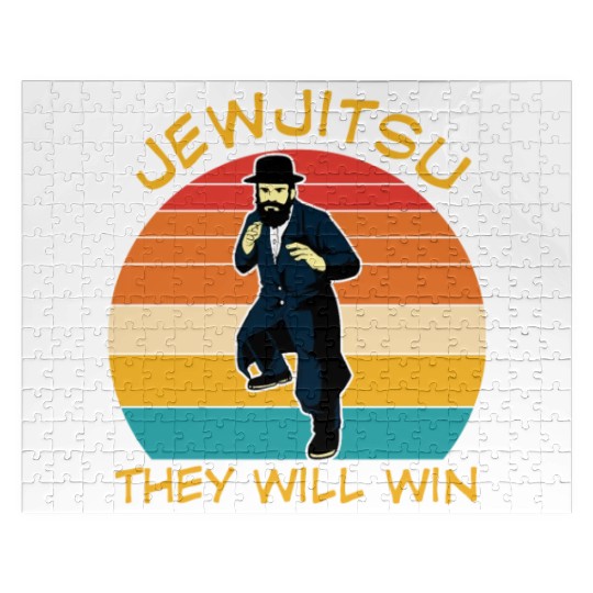 Jewjitsu They Will Win Jigsaw Puzzles