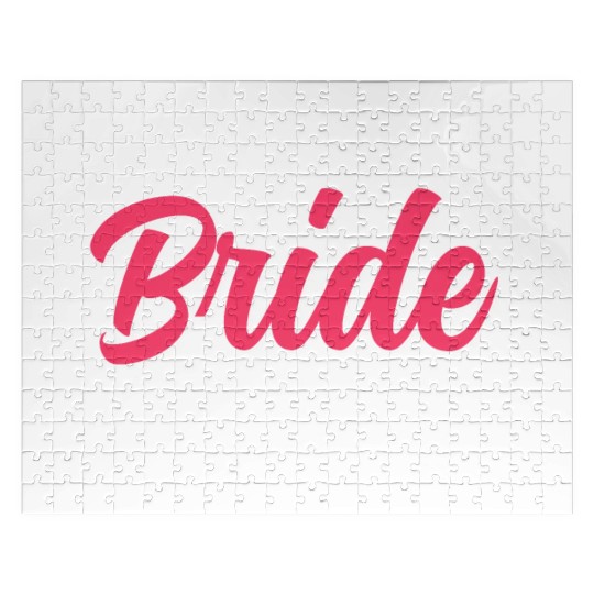 Best Bride Ever Bachelorette Wedding Party Cute Jigsaw Puzzles
