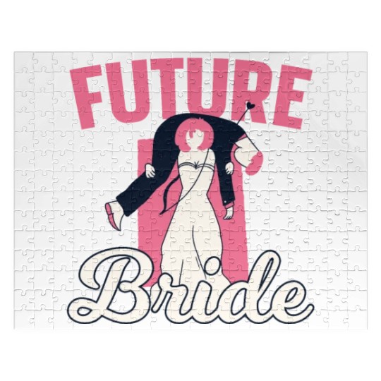 Future Wife Bachelorette Party Wedding Bride Jigsaw Puzzles
