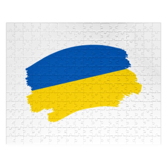 Ukrainian Flag Ukraine Jigsaw Puzzles