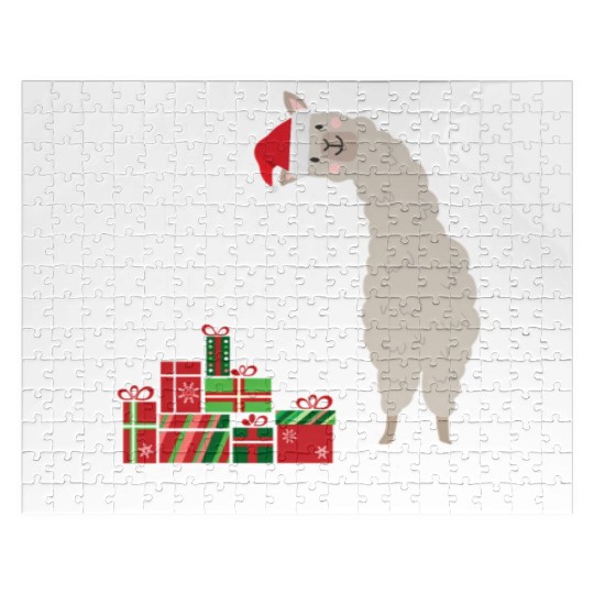 Fa La La Llama Jigsaw Puzzles