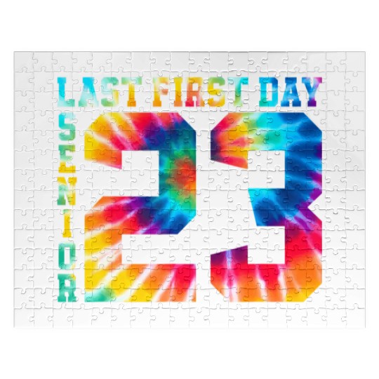 My Last First Day Senior Class Of 2023 Back to Sch Jigsaw Puzzles