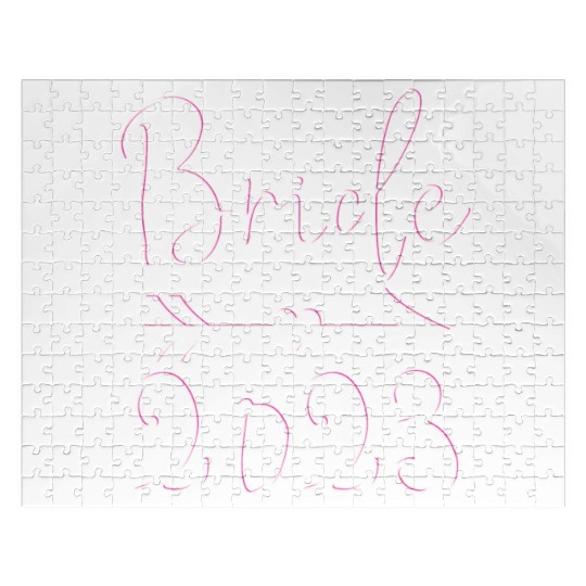 Bride To Be 2023 Engagement Getting Married Jigsaw Puzzles