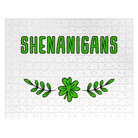 Shenanigans Coordinator Saint Irish Pats St Patric Jigsaw Puzzles