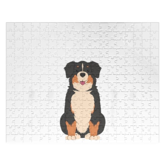 Bernese Mountain Dog Mum Mama Bernese Mountain Dog Jigsaw Puzzles