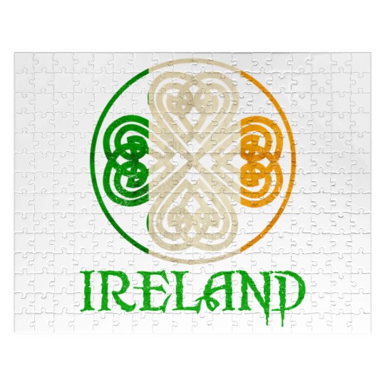 Celtic Knot Clover Ireland St Paddys Day Irish 202 Jigsaw Puzzles