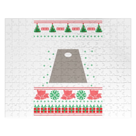 Cornhole Ugly Happy Jigsaw Puzzles