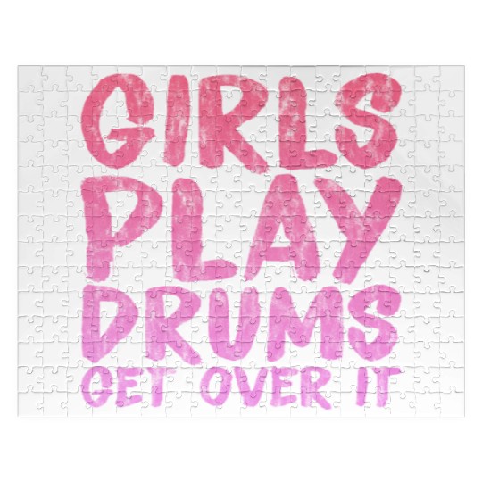 Girls Play Drums, Get Over It 3 Jigsaw Puzzles
