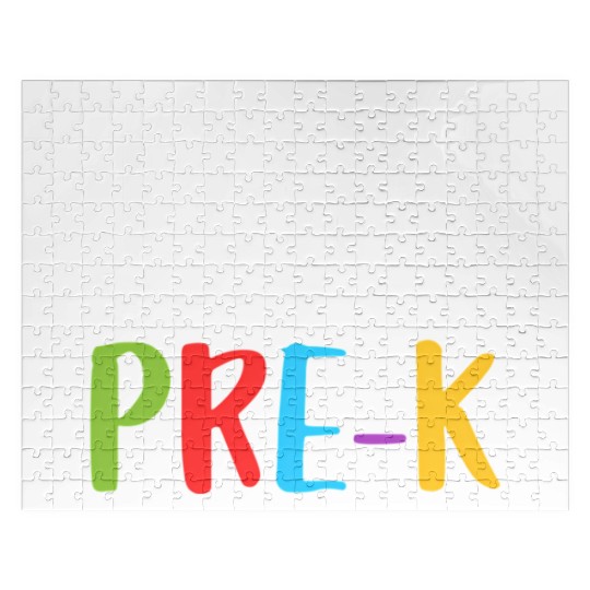 Team Pre-K Teacher Back To School Jigsaw Puzzles