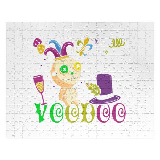 Carnival New Orleans Fool Jigsaw Puzzles