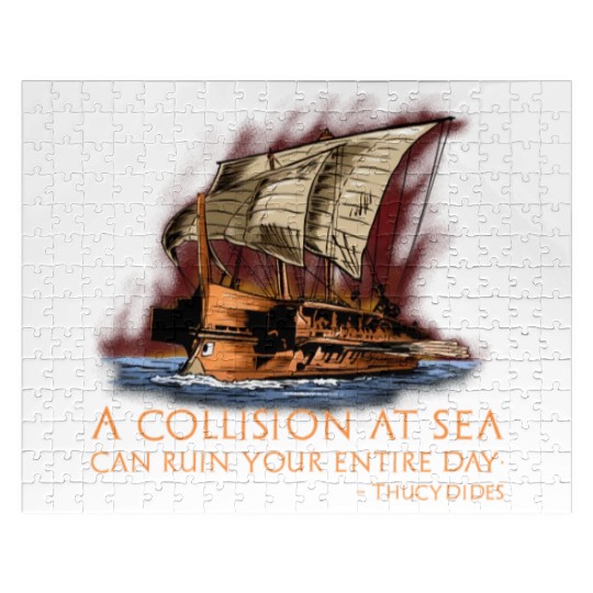 Ancient Greek Historian Thucydides Quote Athenian Jigsaw Puzzles