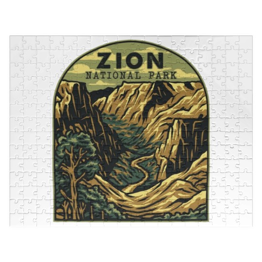 zion national park Jigsaw Puzzles