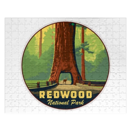 Redwood National Park Jigsaw Puzzles