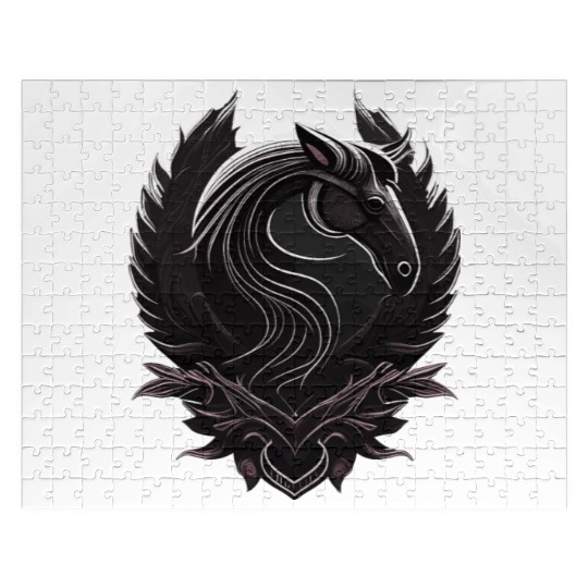 Horseshoe and Horse Jigsaw Puzzles