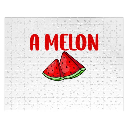 One In A Melon Uncle Watermelon Family Jigsaw Puzzles