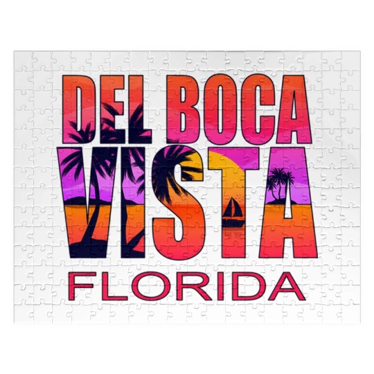 Del Boca Vista Retirement Community Novelty Jigsaw Puzzles
