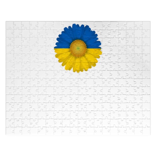 Free Ukraine Sun Flower Support Ukraine I Stand Wi Jigsaw Puzzles