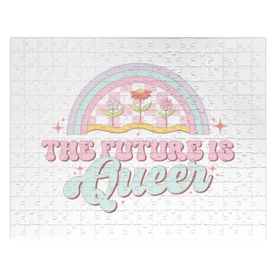 The Future Is Queer, LGBT Pride Month Jigsaw Puzzles