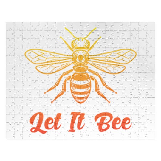 Beekepeer Let It Bee Beekepping Bumblebee Nature Jigsaw Puzzles