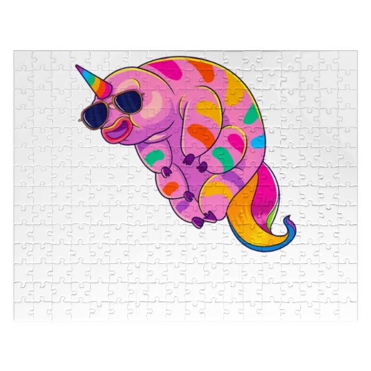 Water Bear Unicorn Tardigrade Science Microbiology Jigsaw Puzzles