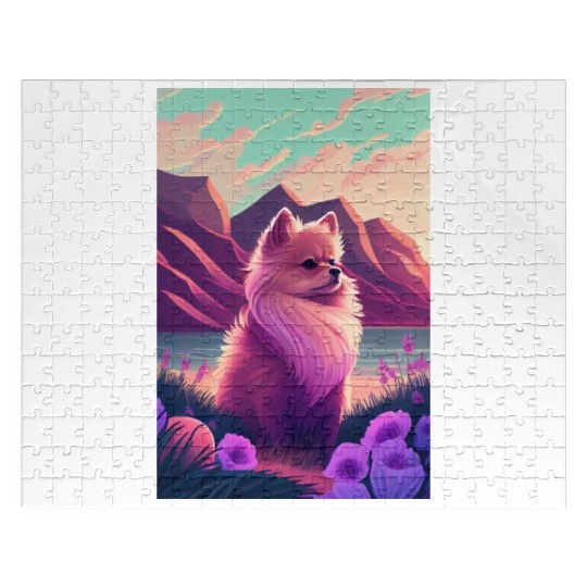 Pomeranian Nature Jigsaw Puzzles