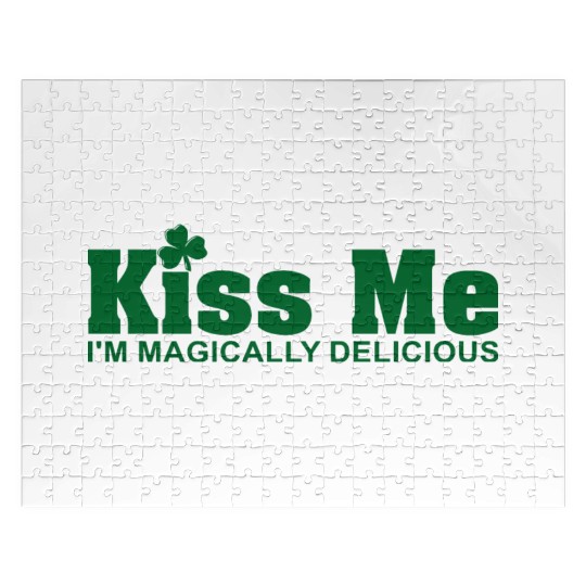 Kiss Me I'm Magically Delicious Jigsaw Puzzles