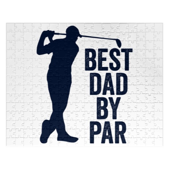 Fathers Day From Daughter Golf Best Dad By Par Jigsaw Puzzles