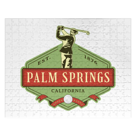 Palm Springs California Golf Jigsaw Puzzles