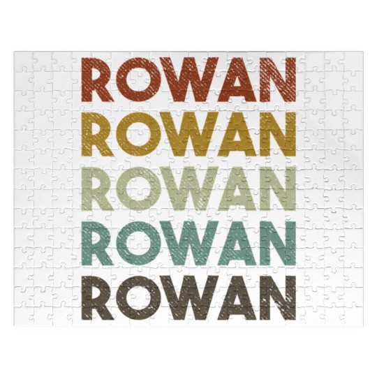 Rowan 80S Style Jigsaw Puzzles