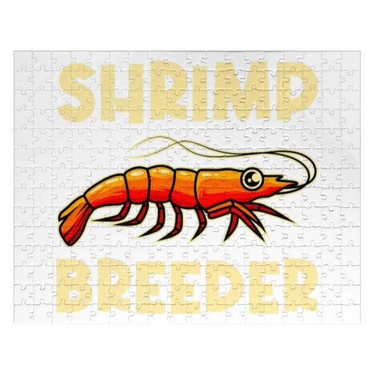 Shrimp Farmer Shrimp Shirmp Aquarium Aquarist Jigsaw Puzzles