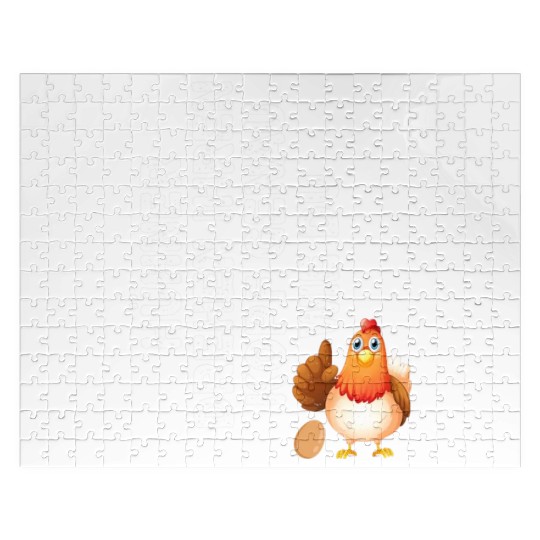 Funny chickens turn your head just like you chicke Jigsaw Puzzles