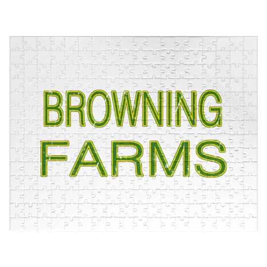 Browning Farms Squad Family Reunion Last Name Team Jigsaw Puzzles