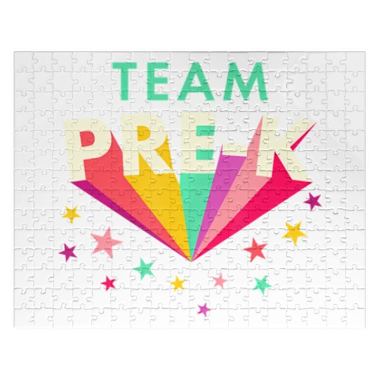Team Pre K Teacher Back To School Jigsaw Puzzles