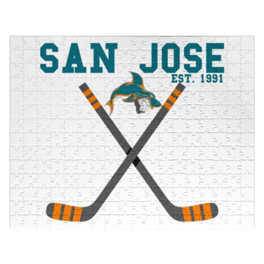 San Jose Sports Team Est 1991 Novelty Athletic Jigsaw Puzzles