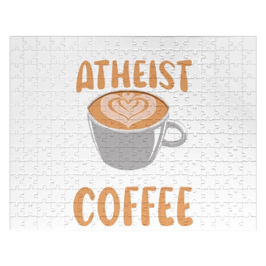 Atheism Anti-Religion Agnostic Freethinker Atheist Jigsaw Puzzles